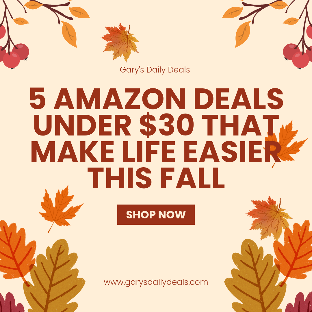 5 Amazon Deals Under $30 That Make Life Easier This Fall