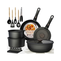 Astercook 21 Pcs Pots and Pans Set Non Stick