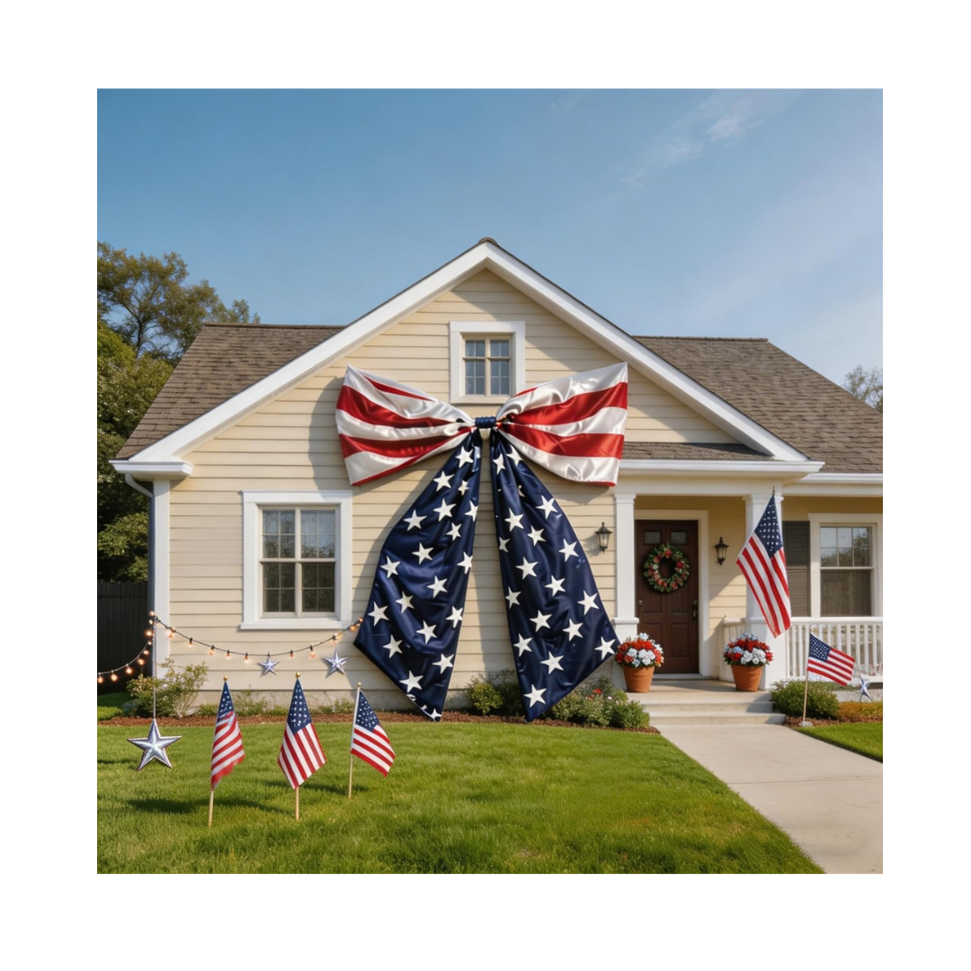 Extra Large 4th of July Decor Bow