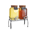 Glass Drink Dispenser for Parties, Set of 2