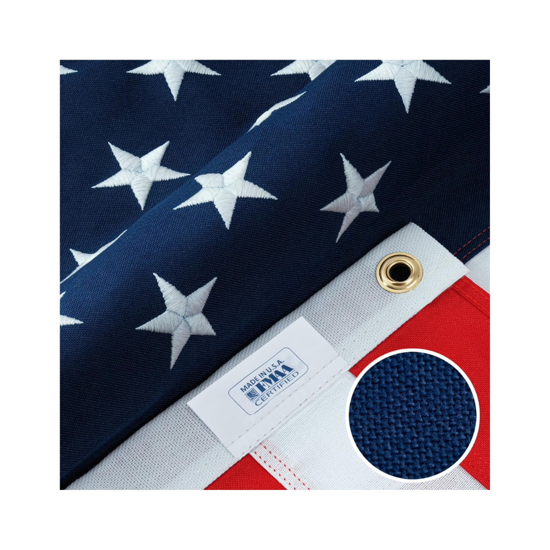 American Flags for Outside 4x6 -100% MADE IN THE USA