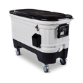 Igloo 125 qt Gray Party Bar Wheeled Cooler