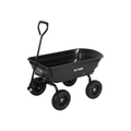 BILT HARD No-Flat Tires Poly Yard Dump Cart