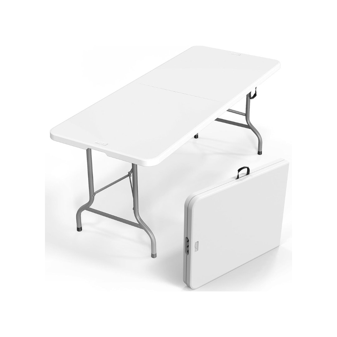 6 Foot Plastic Folding Table