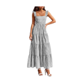 Summer Casual Maxi Dresses Striped