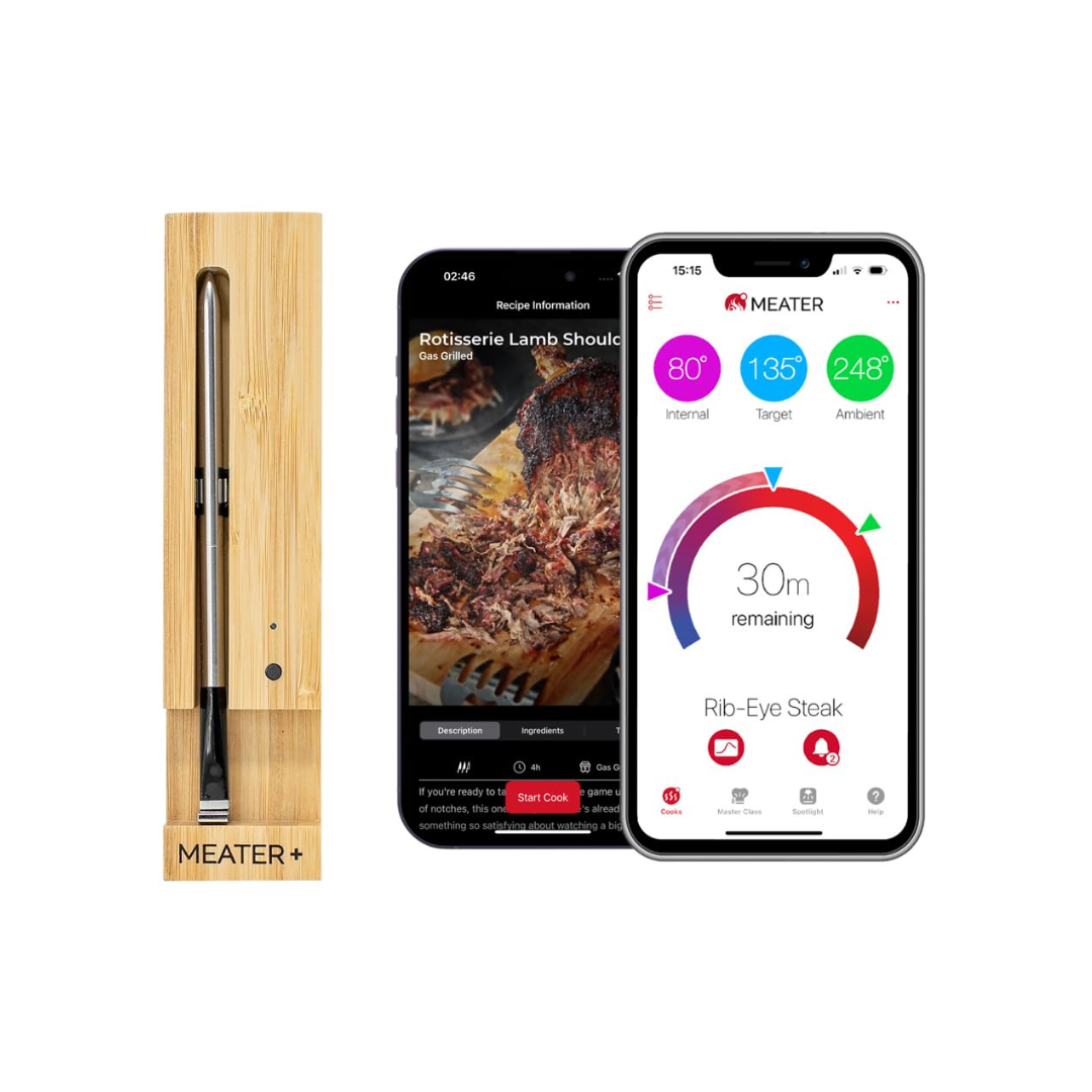 MEATER Plus: Smart Bluetooth Wireless Meat Thermometer Digital