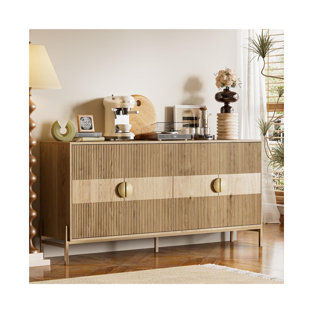 4-Door Console Cabinet & Sideboard