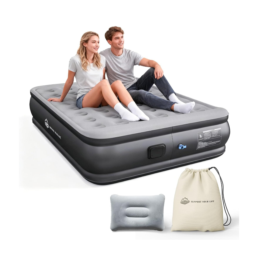 Queen Air Mattress with Built in Pump