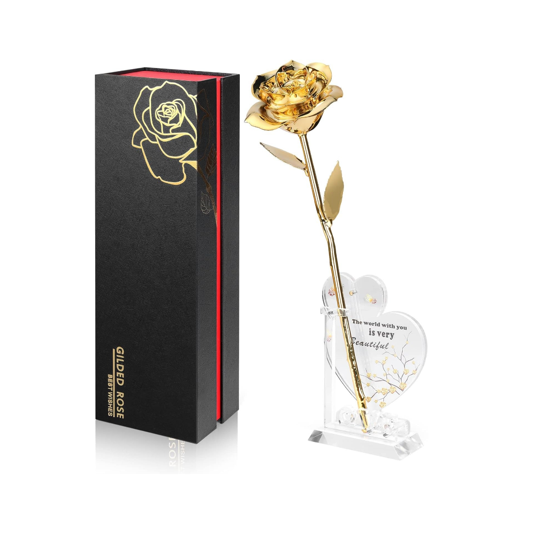 Gold Dipped Rose Real 24K Gold Rose