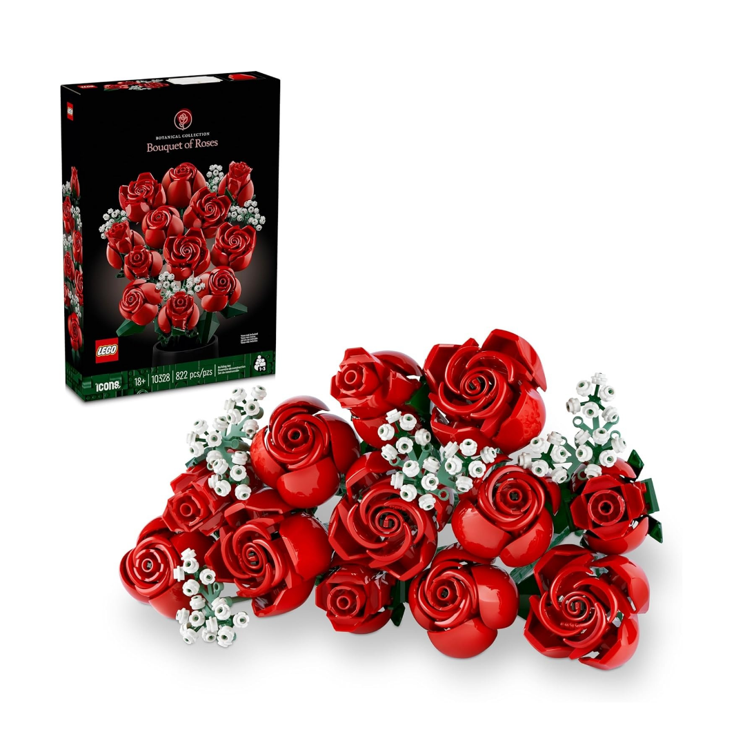 LEGO Botanicals Bouquet of Roses Artificial Flowers