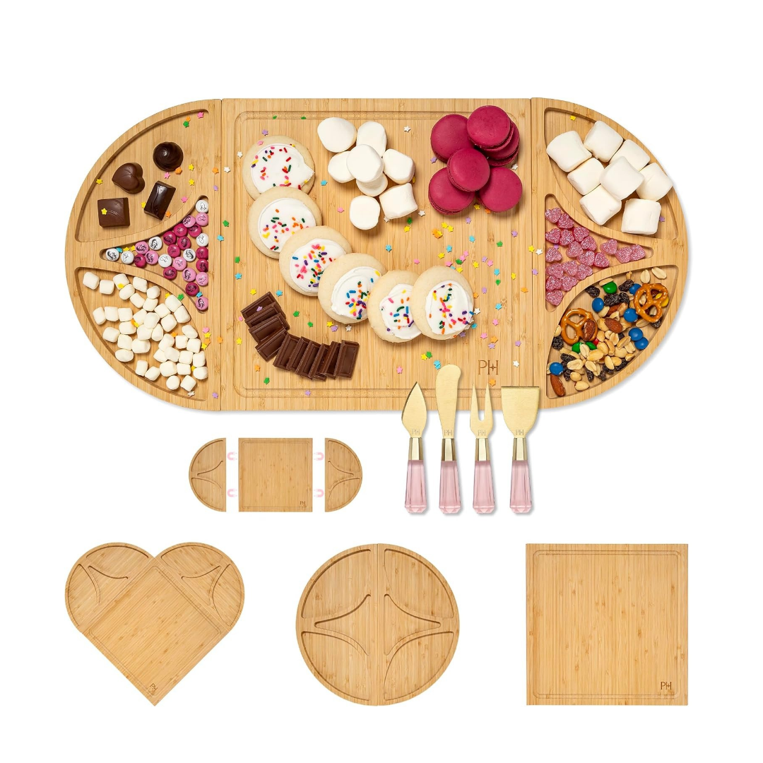 Paris Hilton Charcuterie Board and Serving Set