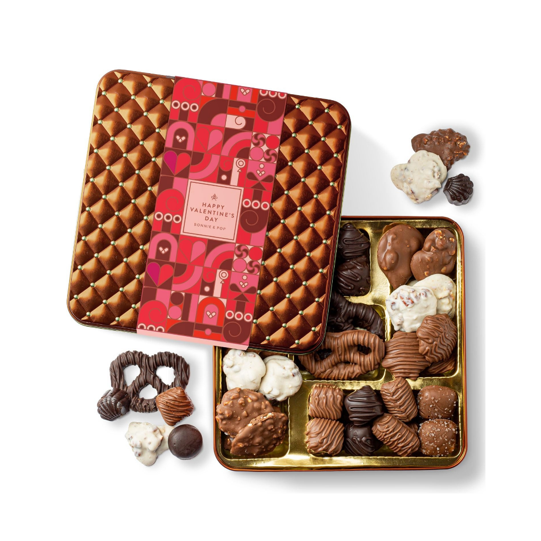 Valentines Day Chocolate Gift Basket