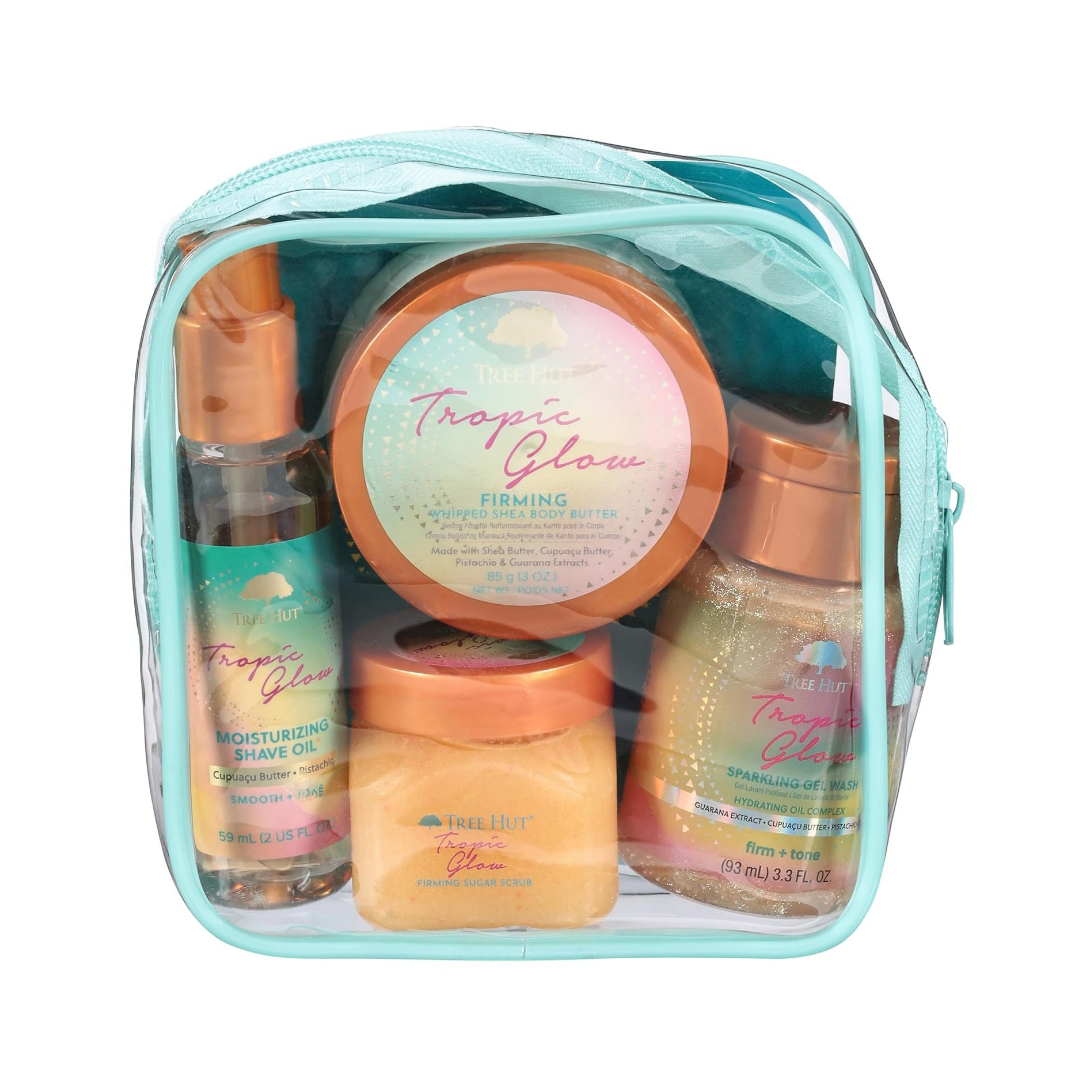 Tree Hut Mini Tropic Glow Everything Shower Gift Set