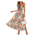 Tie Front Floral Boho Dress