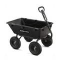 Gorilla Carts Heavy-Duty Poly Yard Dump Cart