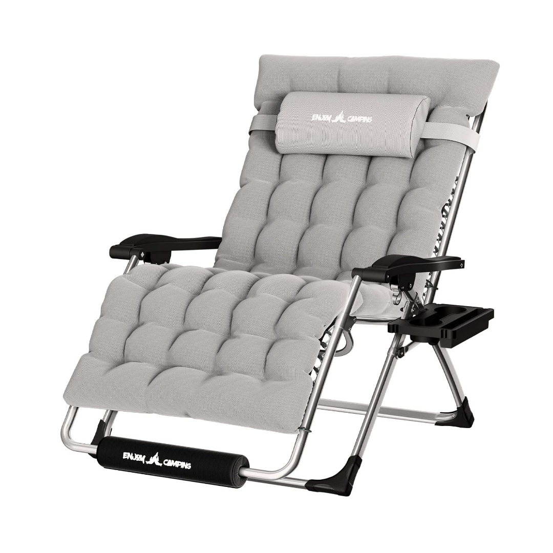 Oversized Zero Gravity Chair 33In XXL Lounge Chair