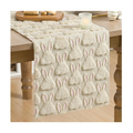 Pink Ear Bunny Easter Table Runner