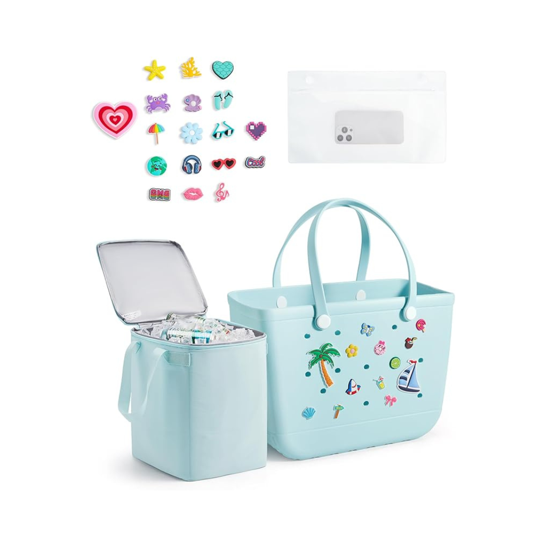 Large Beach Bag with Cooler