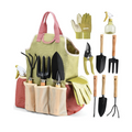 Complete Heavy Duty Garden Tools Set with Fashion Handbag