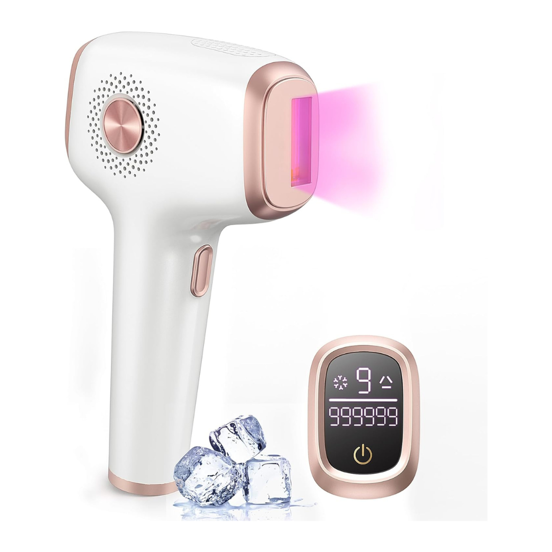 IPL Hair Removal with Ice Cooling Care Function