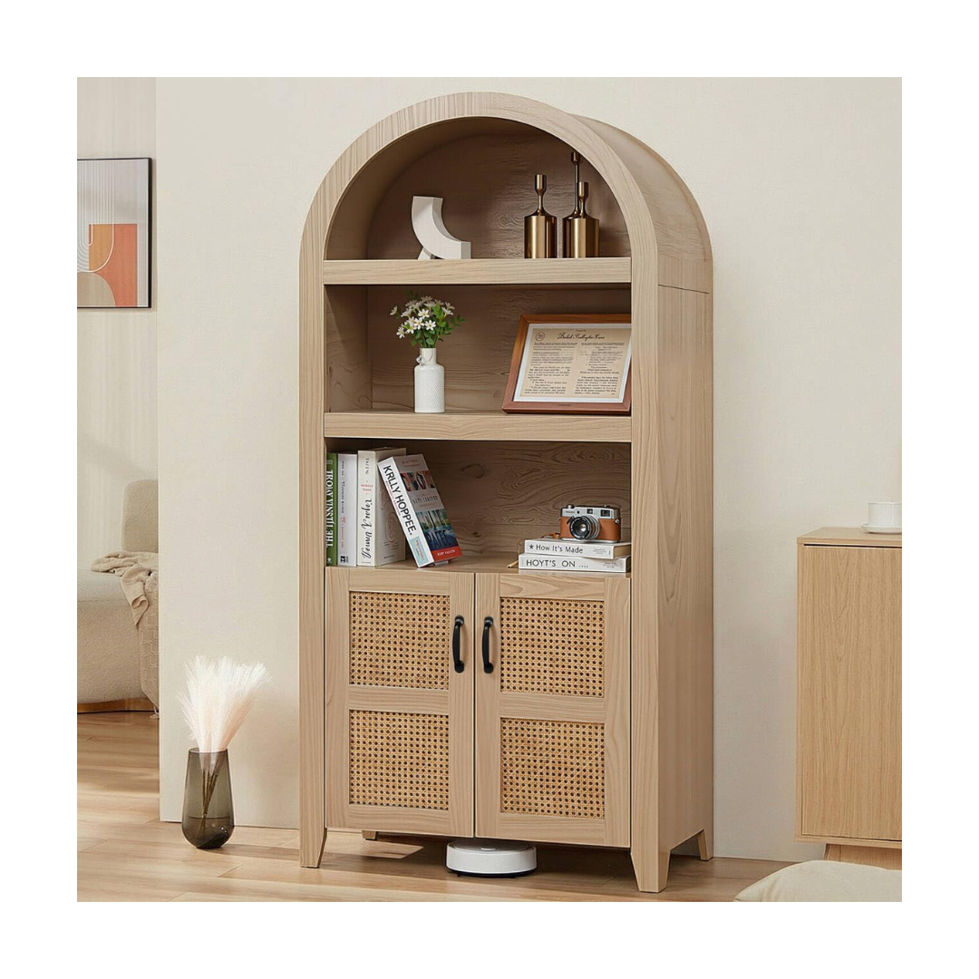 Arched Storage Cabinet with Door