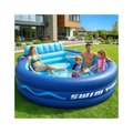 AixPool Inflatable Pool with Seats and Headrest