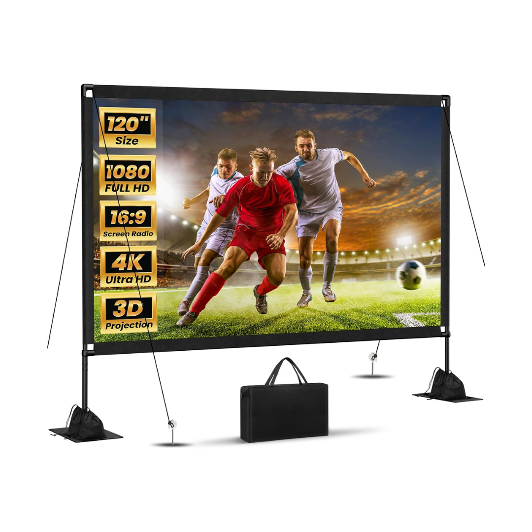 120inch Projector Screen with Stand