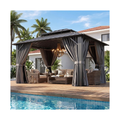 Hardtop Gazebo with Double Galvanized Steel Roof