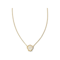 Kendra Scott Brynne Shell Short Pendant Necklace
