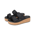 Crocs Womens Brooklyn Cork Buckle Sandals