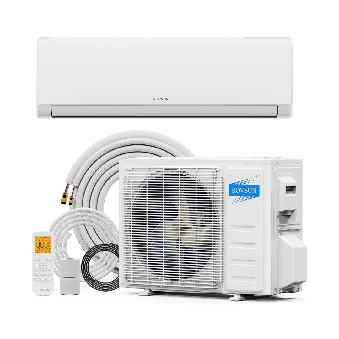 9000 BTU Mini Split AC/Heating System with Inverter