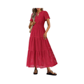 Flowy Beach Vacation Dress