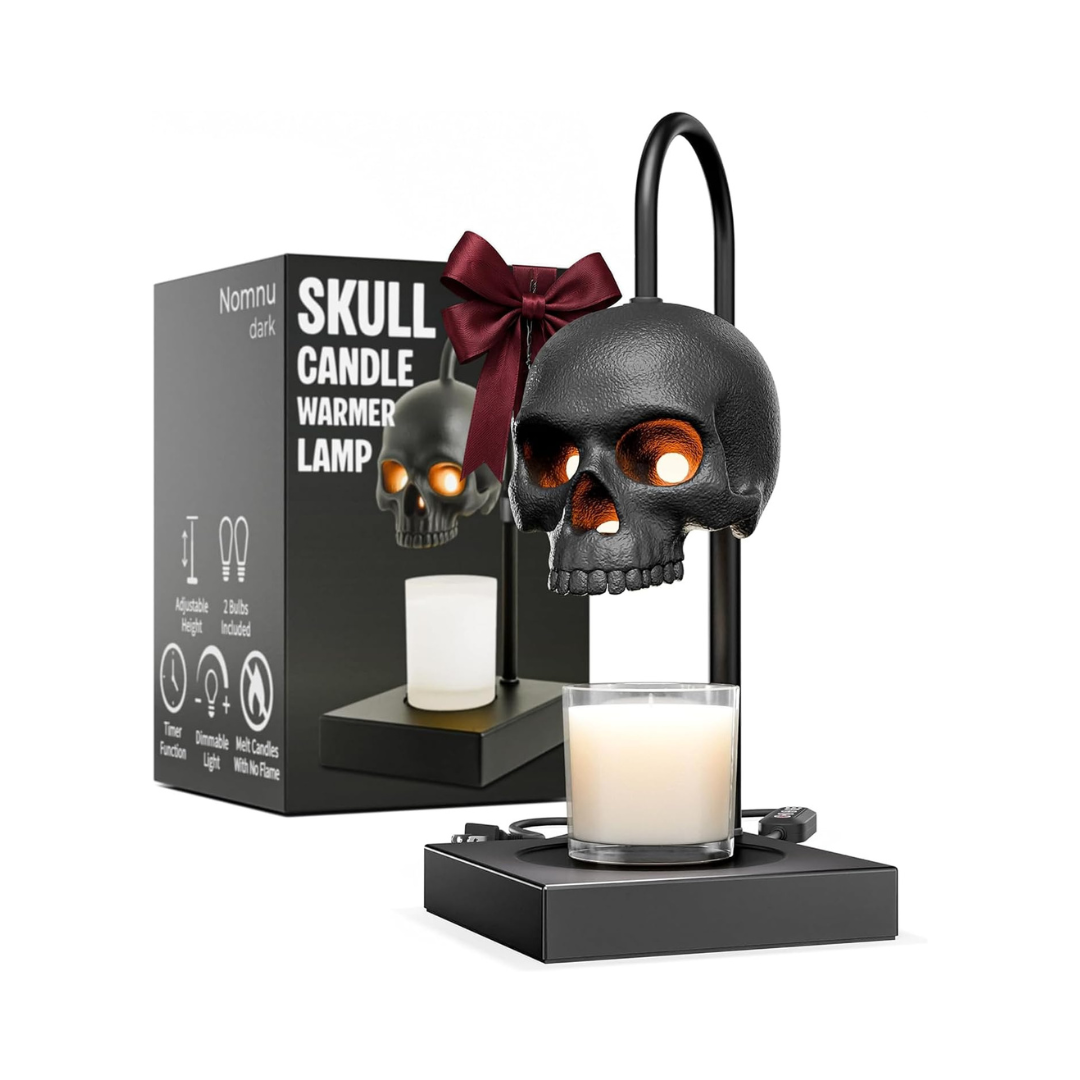 Skull Candle Warmer Lamp