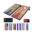 GoSports 4 x 2 ft Rustic Design Cornhole Game Set