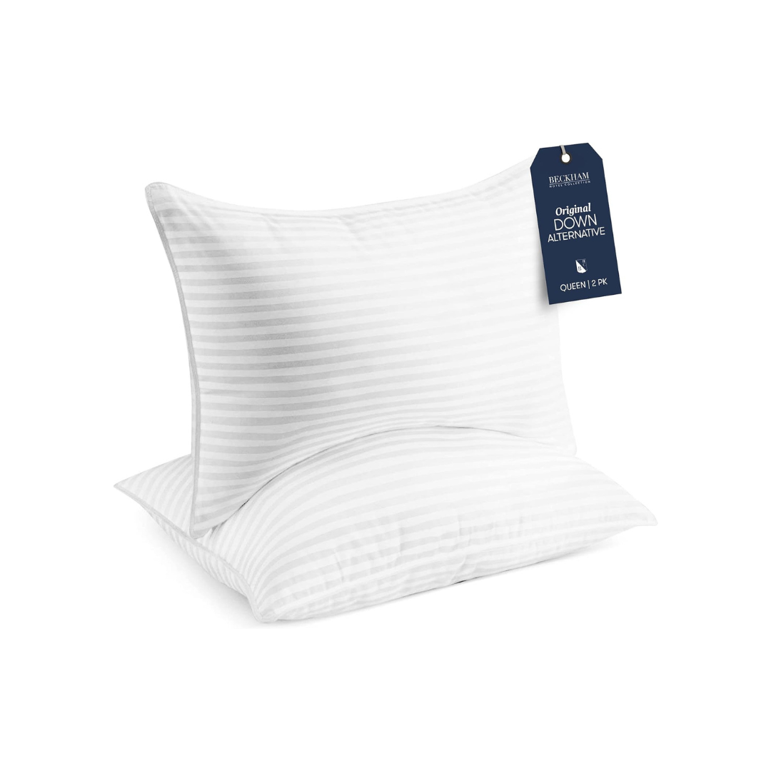 Beckham Hotel Collection Bed Pillows Standard/Queen Size Set of 2