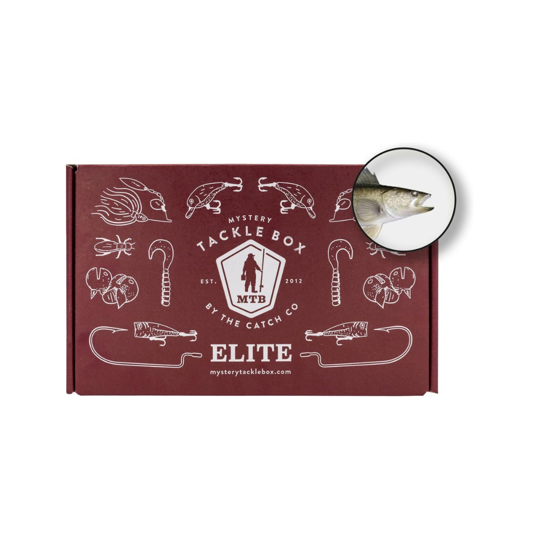 Catch Co Mystery Tackle Box Elite Walleye Fishing Kit