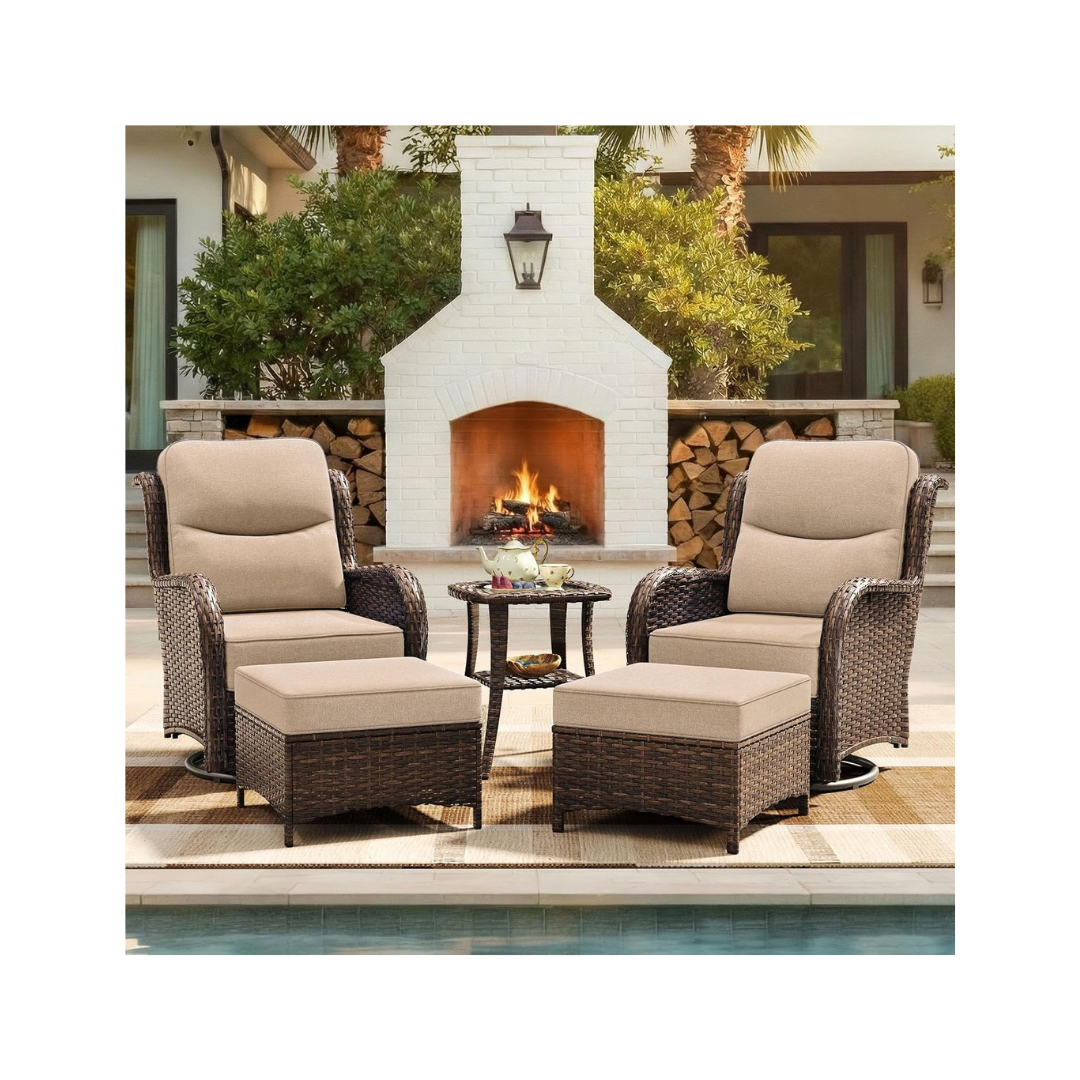 5-Piece Luxury Patio Furniture Set
