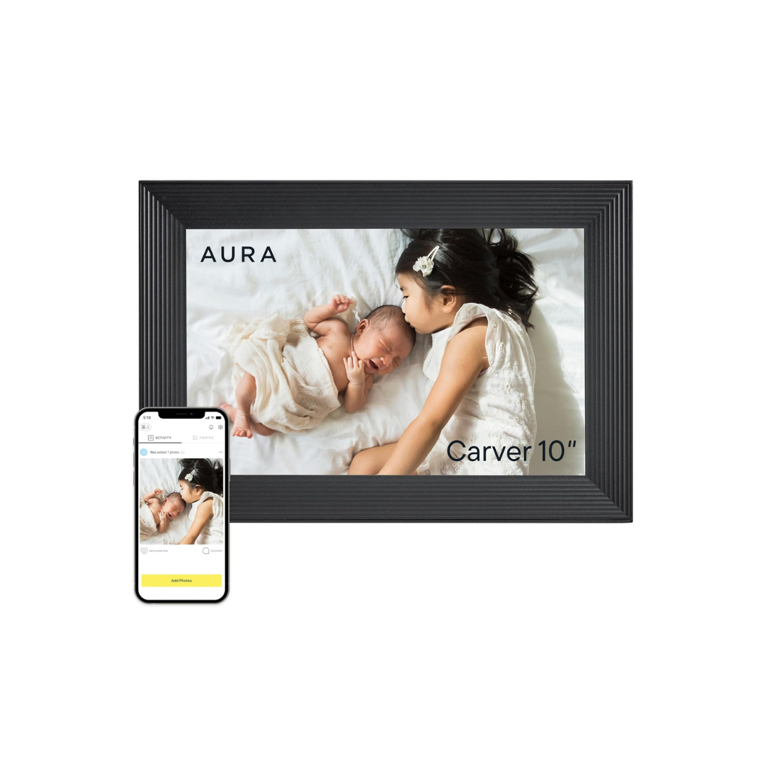 Aura Carver 10.1" HD Digital Picture Frame