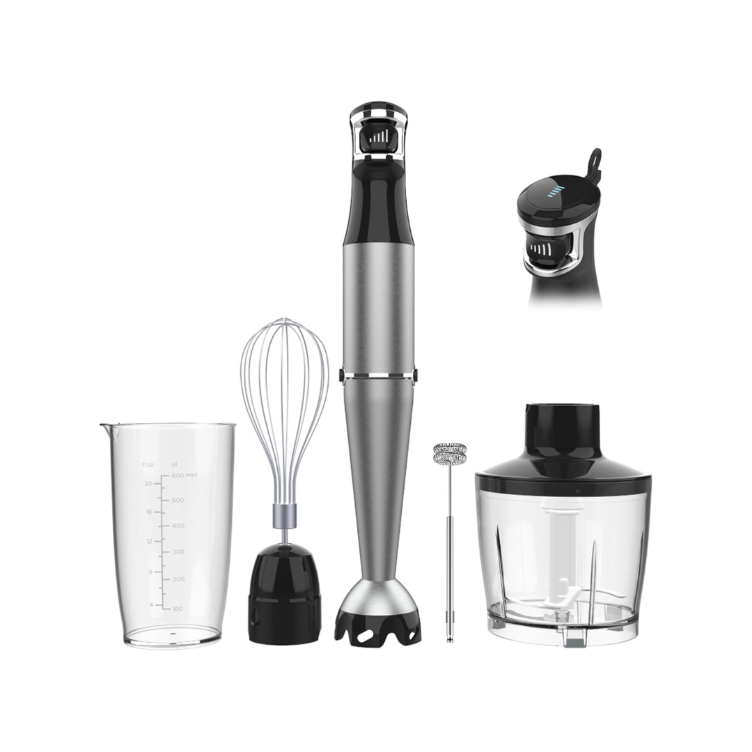 Immersion Blender Handheld Corded Hand Blenders Set