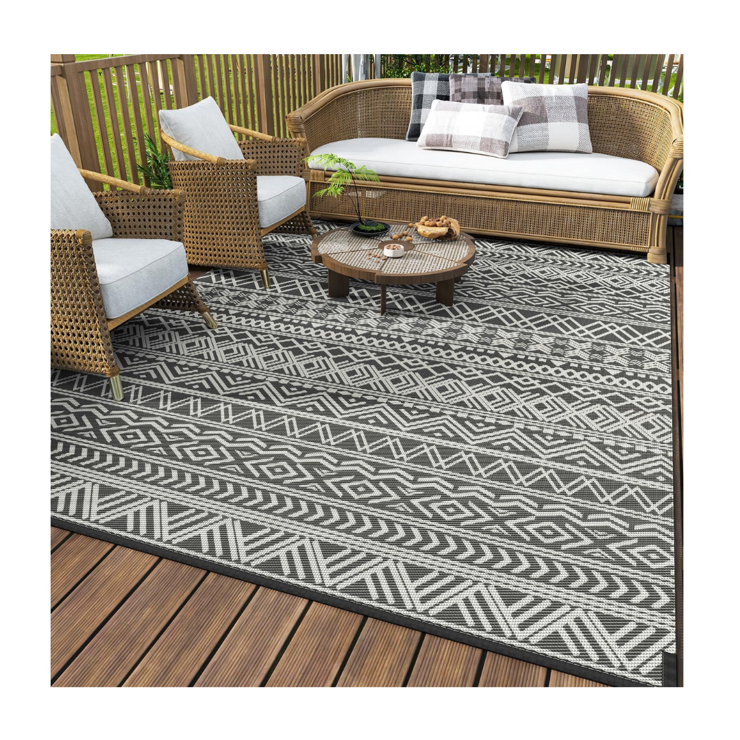 Reversible Outdoor Rug Carpet Waterproof