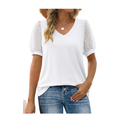 Summer Tops for Women Boho Short Sleeve Shirts