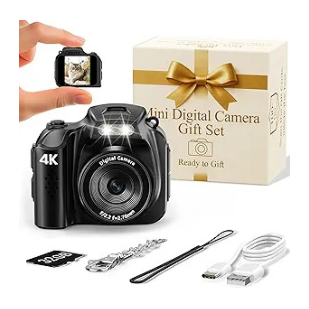 Mini Keychain Camera with 32GB Card