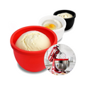 Silicone Bowl Liners for 5 Qt KitchenAid Mixers, 3 Liners with Lids