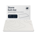 Stone Bath Mat (24''*16''White)