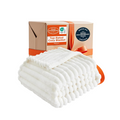 Bedsure GentleSoft White Throw Blanket for Couch