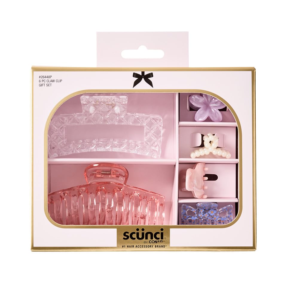 Scunci by Conair 6pk Pastel Gift Set