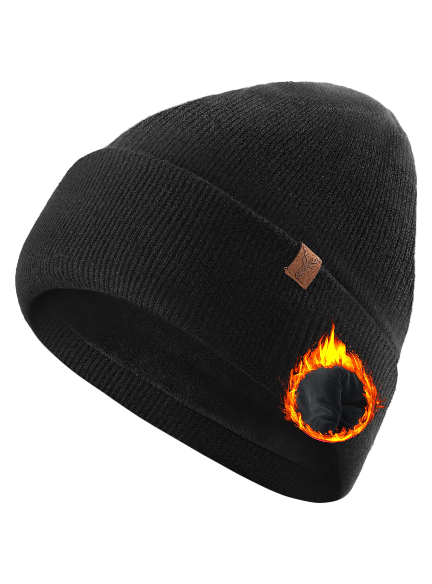 Winter Black Beanie
