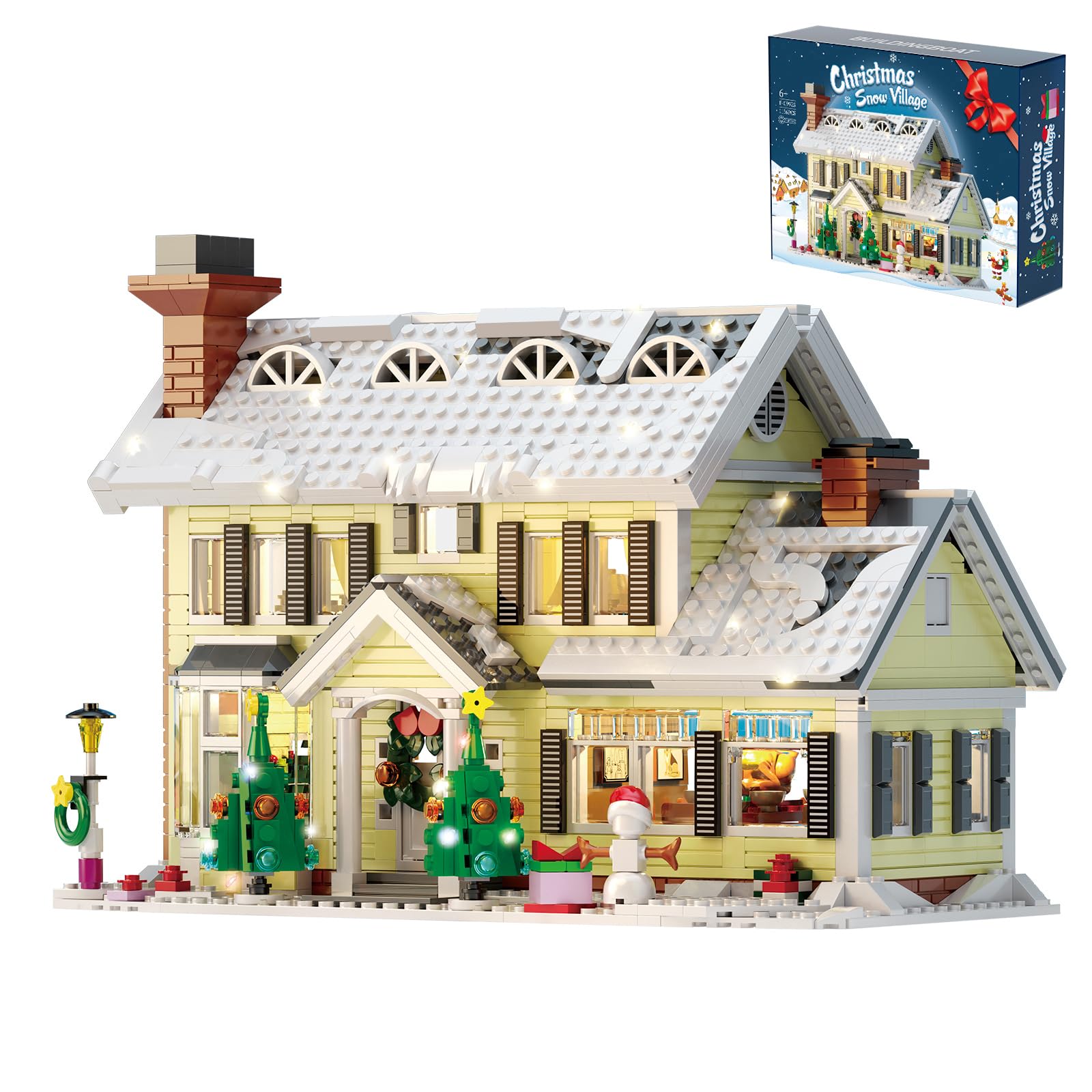 Christmas Holiday House Building Set