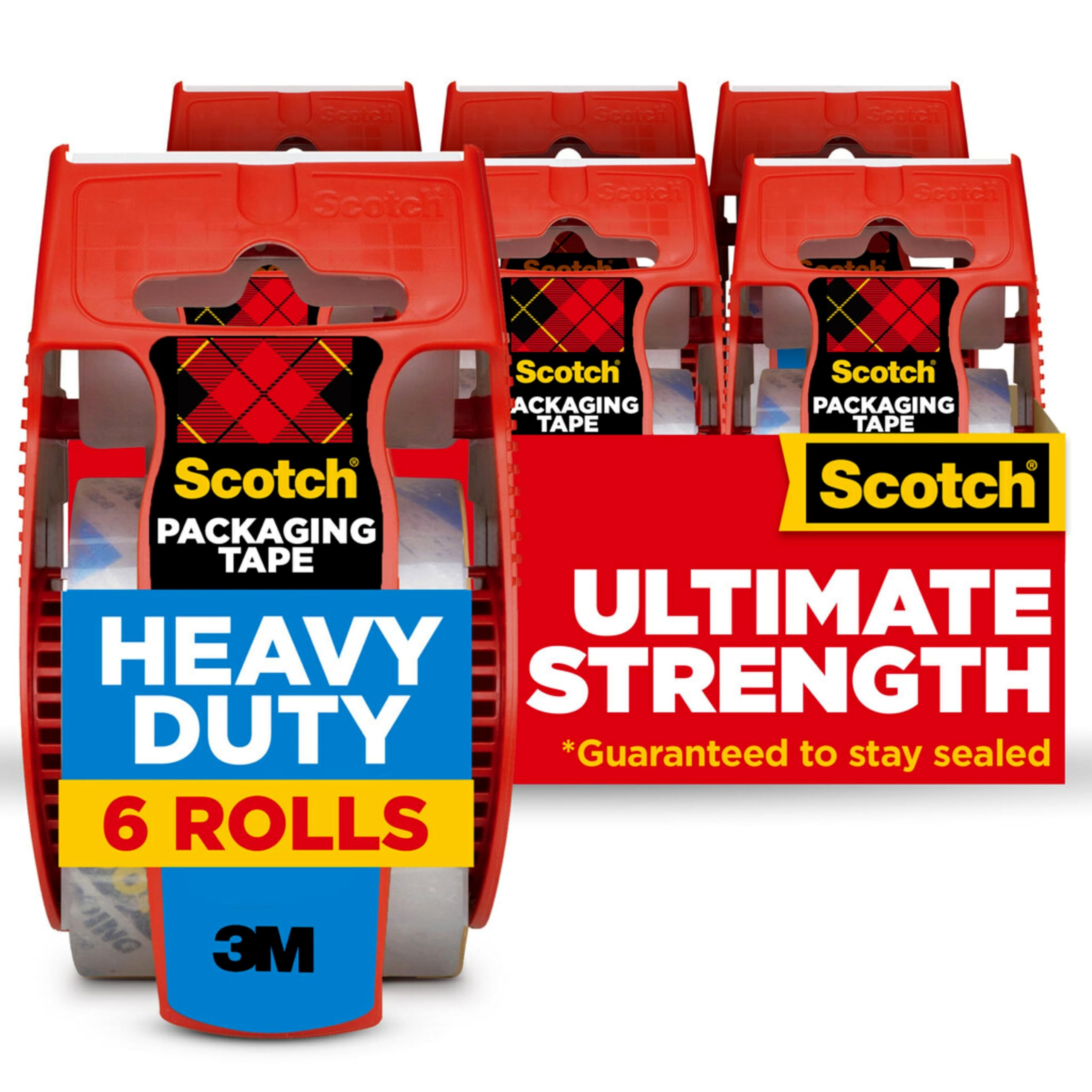 Scotch Heavy Duty Shipping Packing Tape