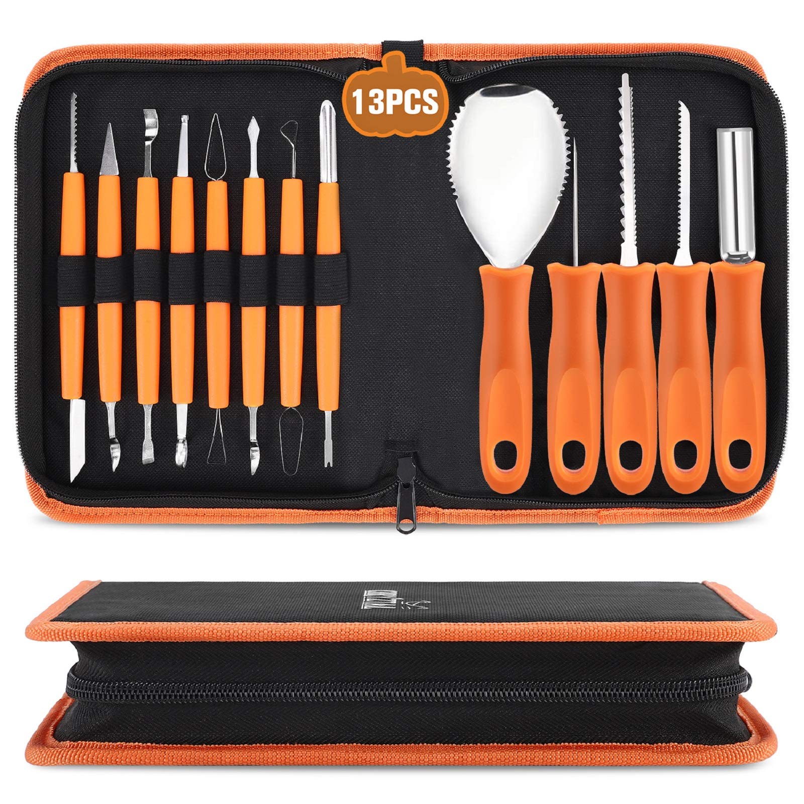 Pumpkin Carving Kit Tools 13PCS